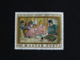 HONGRIE HUNGARY MAGYAR YT 2045 OBLITERE - TOULOUSE LAUTREC PEINTRE - Used Stamps