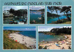 29 - Moelan Sur Mer - Multivues - Plages - Voir Scans Recto Verso  - Moëlan-sur-Mer