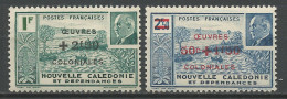 NOUVELLE-CALEDONIE N° 246 Et 247 NEUF*  TRACE DE CHARNIERE  / Hinge / MH - Unused Stamps