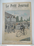 LE PETIT JOURNAL N°563 - 1 SEPTEMBRE 1901 - MAURICE GARIN CYCLISME - PARIS BREST - CURE DE TUBERCULOSE - Le Petit Journal