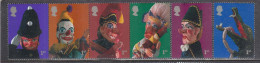 Great Britain 2001 - Hand Puppet Theater: Punch And Judy, Set Of 6 Stamps, MNH** - Unused Stamps