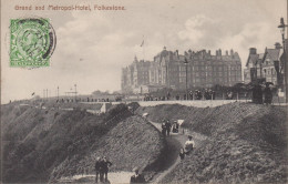 ROYAUME-UNI ANGLETERRE KENT FOLKESTONE GRAND AND METROPOL-HOTEL - Folkestone