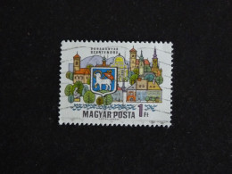 HONGRIE HUNGARY MAGYAR YT 2052 OBLITERE - LES VILLES DE LA GRANDE COURBE DU DANUBE / SZENTENDRE - Used Stamps