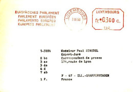 Luxembourg Parlement Européen EMA 1966 - Institutions Européennes