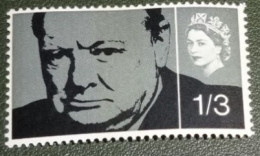 Groot-Britannië - 1965 - Michel 385 - Gebruikt - Used - Sir Winston Churchill - 1/3 - Used Stamps