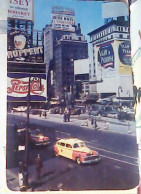 USA - NEW YORK NY - TIMES SQUARE WHISKEY  PEPSI COLA  RUPPERT AUTO CAR V1949  JU5046 - Time Square