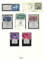 ISRAEL Ca.1948-52: Lot D' Obl. - Usati (con Tab)