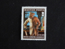 HONGRIE HUNGARY MAGYAR YT 2107 OBLITERE - METALLURGIE DE DYOSGYOR - Used Stamps