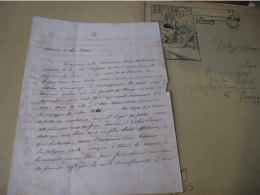 FREDERIC COUVREU DE DECKERSBERG Autographe Signé 1841 BANQUIER VEVEY SUISSE - Personnages Historiques