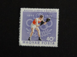 HONGRIE HUNGARY MAGYAR YT 2120 OBLITERE - COMITE OLYMPIQUE HONGROIS / BOXE - Used Stamps