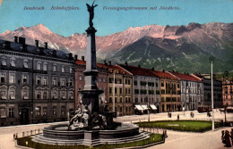 N°41595 Z -cpa Innsbruck -Bahnhofplatz- - Innsbruck
