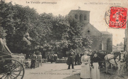 Pouzauges * 1909 * Un Coin De Foire * Marché * Villageois - Pouzauges