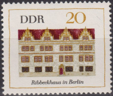 1967 DDR, ** Mi:DD 1248, Yt:DD 945, Ribbeckhaus, Berlin, Bedeutende Bauten (I) - Autres & Non Classés