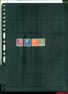 DANEMARK SERIE COURANTE ARMOIRIES - CHIFFRE - REINE MARGRETHE 78 4 VAL NEUFS A PARTIR DE 0.75 EUROS - Unused Stamps