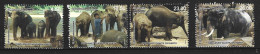 SRI LANKA. N°1331-4 De 2003. Eléphants. - Eléphants