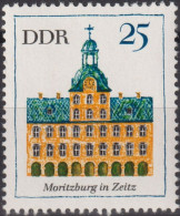 1967 DDR, ** Mi:DD 1249, Yt:DD 946, Moritzburg Zeitz, Bedeutende Bauten (I) - Otros & Sin Clasificación