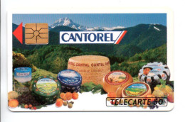 EN 573 Cantorel Fromage Télécarte FRANCE 50 Unités Phonecard  (G 1077) - 50 Eenheden