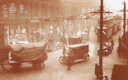 "Manchester Deansgate, March 1921" Station, Railway System, Industry, Passenger Traffic [CPM Nostalgia Postcard Repro] - Strassenbahnen