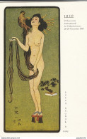 CARTE POSTALE   PE124   CHARME JAPONAIS  NUE  DESSIN DE HANFUSA ITTCHO - Other & Unclassified