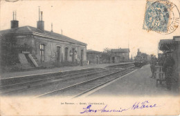 CPA 78 LE PERRAY / LA GARE / INTERIEUR / TRAIN - Le Perray En Yvelines