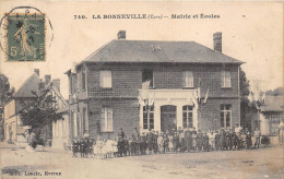 27-LA-BONNEVILLE- MAIRIE ET ECOLES - Other & Unclassified