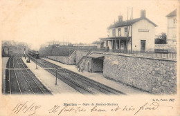 CPA 78 MANTES / GARE DE MANTES STATION / TRAIN - Mantes La Ville