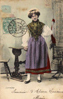 LORRAINE.   Femme Costume Rouet - Lorraine