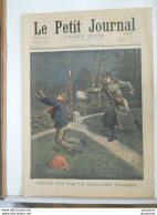 LE PETIT JOURNAL N° 485 - 4 MARS 1900 - ENFANT TUE PAR UN PRUSSIEN -EXPOSITION DE 1900 PAVILLON DE L'ESPAGNE - MORUTIER - Le Petit Journal