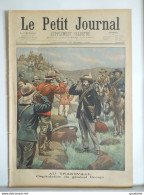 LE PETIT JOURNAL N° 487 - 18 MARS 1900 - CAPITULATION DU GENRAL CRONJE AU TRANSVAAL - CRIME RUE DE MALTE - Le Petit Journal