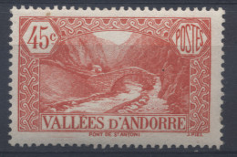 Andorre - Yvert N° 34 Neuf Et Luxe (MNH) - Cote 33 Euros - Ungebraucht