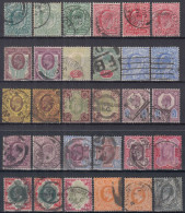 Great Britain - GB / UK 1902 - 1913 ⁕ KEVII. 30v Used / Shades / Unchecked - See Scan - Used Stamps