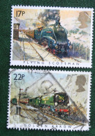 Great Western Railway Com. Train Trein Mi 1017-1018 1985 Used Gebruikt Oblitere ENGLAND GRANDE-BRETAGNE GB GREAT BRITAIN - Used Stamps