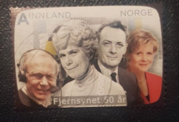 Norway Used Stamp 2010 Anniversary Of Norwegian Television - Gebraucht