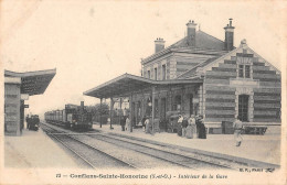 CPA 78 CONFLANS SAINT HONORINE / INTERIEUR DE LA GARE / TRAIN - Conflans Saint Honorine