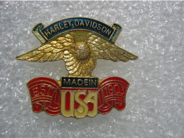 Pin's Motos Harley-Davidson Made In USA 1903 - Moto