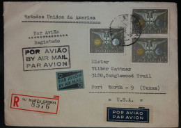 1959 - MILENÁRIO E BICENTENÁRIO DE AVEIRO - SÉRIE EM PEÇA REGISTADO - Cartas & Documentos