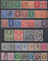 Great Britain - GB / UK 1937 - 1948 ⁕ KGVI. 39v Used / Shades / Unchecked - See Scan - Gebruikt