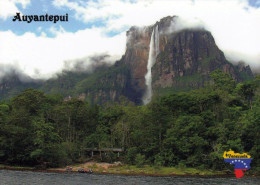 1 AK Venezuela * Tafelberge AuyanTepui Im Canaima National Park Mit Dem Salto Ángel Der Höchste Freifallende Wasserfall - Venezuela