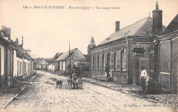 Bray Sur Somme – Rue De Cappy Animée  - Bray Sur Somme