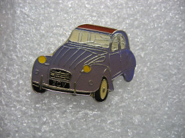 Pin's D'une 2CV De Couleur Bleue-violette - Citroën