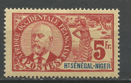 HAUT SENEGAL ET NIGER N° 17 NEUF*   CHARNIERE  / Hinge / MH - Unused Stamps