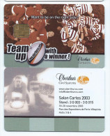 Oberthur Team Up Winner Rugby Salon Cartes 2003 (BA0615 - Deportes