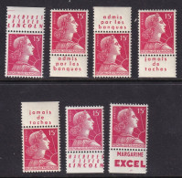 FRANCE - 7 15 F. Muller - Unused Stamps