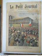 LE PETIT JOURNAL N° 510 - 26 AOUT 1900 -  MARSEILLE ARMEE - EXPOSITION 1900 PAVILLON DU PORTUGAL - ROME HUMBERT 1ER - Le Petit Journal