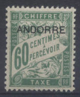 Andorre - Taxe Yvert N° 5 Neuf Et Luxe (MNH) - Cote 85.50 Euros - Nuevos