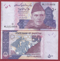 Pakistan-- 50 Rupees--2018 ---UNC --(215) - Pakistán