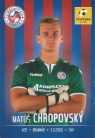 Trading Cards KK000587 - Football Soccer Czechoslovakia Senica 9cm X 13cm: Matus Chropovsky - Trading Cards