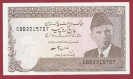 Pakistan-- 5 Rupees--1983/1984 ---UNC --(217) - Pakistán