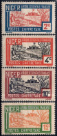 NIGER Timbres-Taxe N°9**,10*,12** & 13** Neufs Sans Charnières TB Cote : 3€00 - Unused Stamps