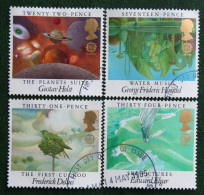 EUROPA CEPT Music Muzik (Mi 1027-1030) 1985 Used Gebruikt Oblitere ENGLAND GRANDE-BRETAGNE GB GREAT BRITAIN - Used Stamps